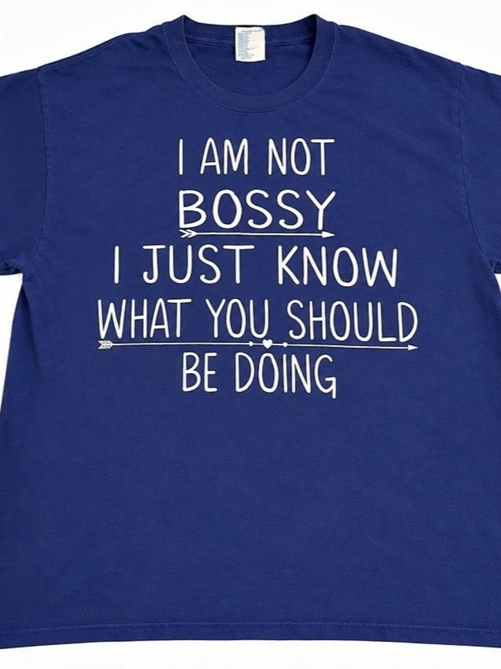 Port & Company Fan Favorite Ring Spun T-Shirt Blue Large